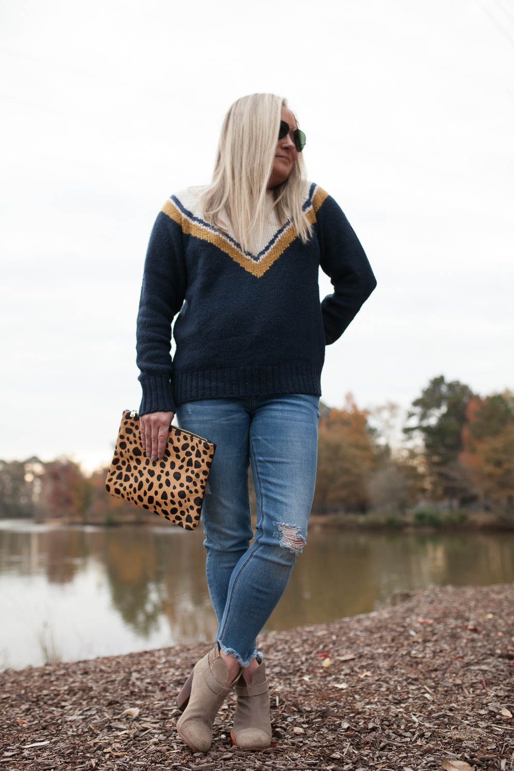 Chevron Sweater + How To Make a Trend a Classic - Bottle no. 5